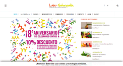 Desktop Screenshot of laianaturopatia.com