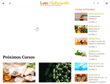 Tablet Screenshot of laianaturopatia.com